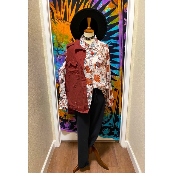 π Lovely boho button shirt - Picture 9 of 10